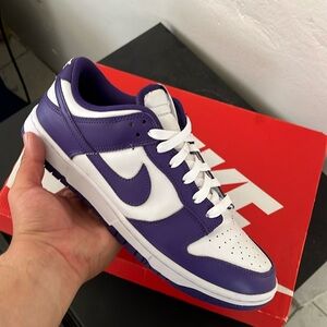 Nike Dunk low purple